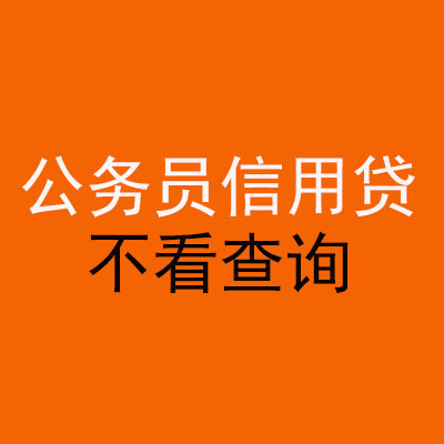 泾阳公务员信用贷款